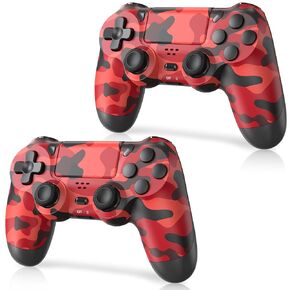 Hiyuky PS4 Controller Wireless for PS4/Slim/Pro/PC with 3.5mm Audio Jack/Dual Vibration/6-Axis Motion Control/Touch Pad