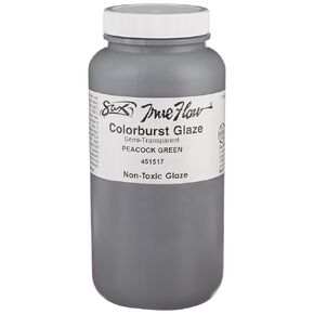 Sax Colorburst Glaze, Peacock Green, 1 Pint