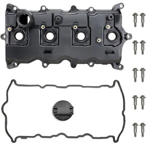 Engine Valve Cover Kit Compatible with Nissan Rogue 2.5L L4 DOHC 2012-2015 Part 13264-JG30B, 13264-JG30C