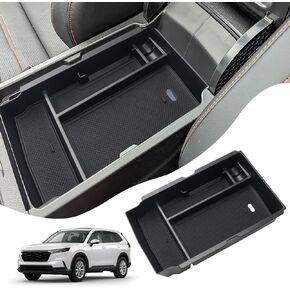 Upgraded Center Console Organizer for Honda Pilot 2016-2022 / Ridgeline 2017-2023 / Passport 2019-2023, Thicken Insert Armrest Divider Holder Interior Accessories (Center Console Divider)