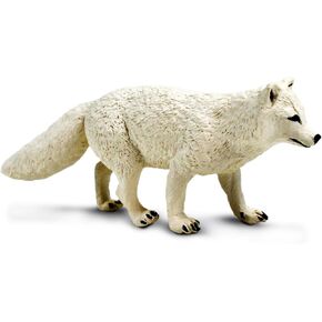 Safari Ltd. Arctic Fox Figurine - Realistic 4" Plastic Model Figure - Educational Toy for Boys, Girls & Kids Ages 3+