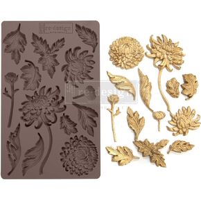 PRIMA MARKETING INC REDESIGN MOULD 5X8 BOTAN FLRL, Botanist Floral