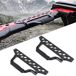 Aluminum Grab Handles Compatible with 2018-2023 Jeep Wrangler JL 2/4 Door Unlimited Rubicon Sahara Sport Gladiator JT Roll Bar Grip Handle Interior Accessories, 2 Pack Only for Front Door