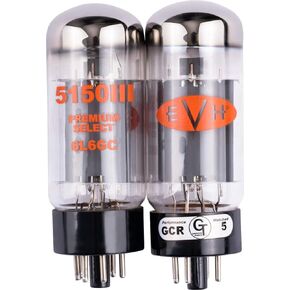 6L6 Tube Kit for EVH 5150III EL34 Amplifier, EL34 Tubes with EVH Graphics (Duet)