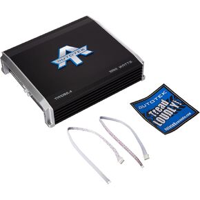 AutoTek TA 1050.4 Ta Series 1,000 W 4-channel Class Ab Amp , black