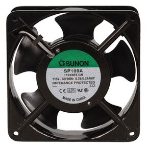 SUNON SP100A-1123XBT-R AC Fan Ball 117 CFM 50dB Flange Mount, 115V, 60Hz, 0.24 Amp, 20W, 3150 RPM, 1.5" - 102884 in Kuwait