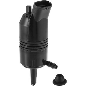 ACROPIX Car Rear Windshield Washer Motor Pump Replacement Fit for BUICK ENCLAVE - Pack of 1 Black