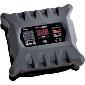 Clore Automotive PL2310 10-Amp Fully-Automatic Smart Charger, 6V and 12V Battery Charger, Battery Maintainer, and Stable Power Supply with Temperature Compensation