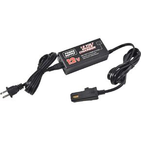 12 Volt Quick Battery Charger for Fisher-Price Power Wheels Grey and Orange Top Battery Ford F150 Raptor/Dune Race/Jeep Wrangler SUV Children Ride On Car