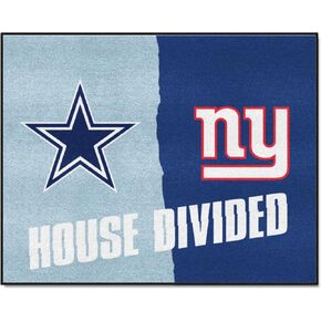 Fanmats NFL Unisex-Adult House Divided Mat