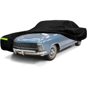 Waterproof Car Cover Replace for 1963-1970 Buick Riviera 2 Door Hardtop, 210T All Weather Classic Car Covers with Inner Cotton & Lock for Snow Rain Paint Protection