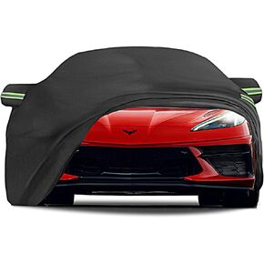 غطاء سيارة C8، غطاء سيارة كورفيت، غطاء كورفيت، غطاء سيارة مقاوم للماء في جميع الأحوال الجوية، غطاء سيارة كورفيت C8، لـ 2020¨C2023 كورفيت C8، قماش أكسفورد 210D، مقاوم للأشعة فوق البنفسجية ومقاوم للماء بنسبة 100% in Kuwait