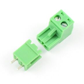 10 Sets 2-Pin (2 Pole) 5.08mm Pitch Straight Screw Terminal Block Connector PCB Mount DIY