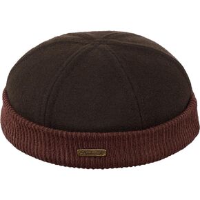 Sterkowski Navy Watch Cap | Woolen Beanie for Men and Women | Warm Classic Seaman Hat with Ribbing