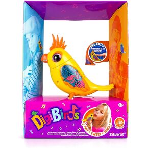 Digibirds- Interactive Cockatoo, Yellow Small