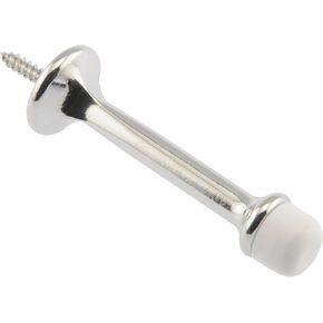 by Hillman 853433 Rigid Door Stop Chrome White