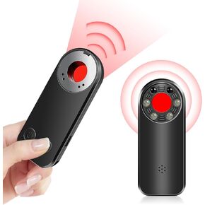 Hidden Camera Detectors Anti Spy Detector Hidden Devices Spy Camera Bug RF Listening Device Car GPS Tracker Detector Anti-Sneak Anti-Monitoring Hotel Bathroom Scan Tracker Detector
