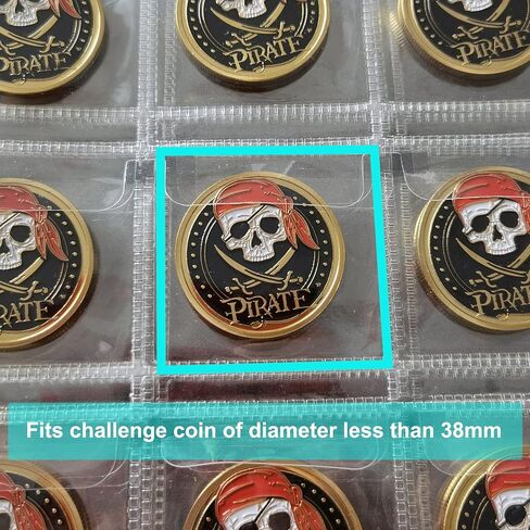 حامل مجموعة العملات المعدنية لهواة الجمع، 240 جيبًا لمستلزمات كتب جمع العملات المعدنية in Kuwait