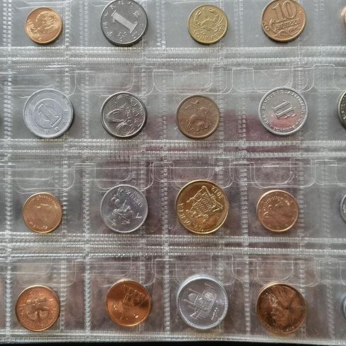 حامل مجموعة العملات المعدنية لهواة الجمع، 240 جيبًا لمستلزمات كتب جمع العملات المعدنية in Kuwait
