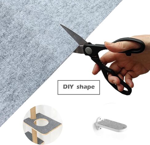 ذاتية اللصق ورأى حصيرة للقطط المضادة للانزلاق رفوف الرف شجرة القط استبدال أجزاء 40 "x 15.8" لتقوم بها بنفسك قفص قطط الملحقات الدفء السجاد in Kuwait