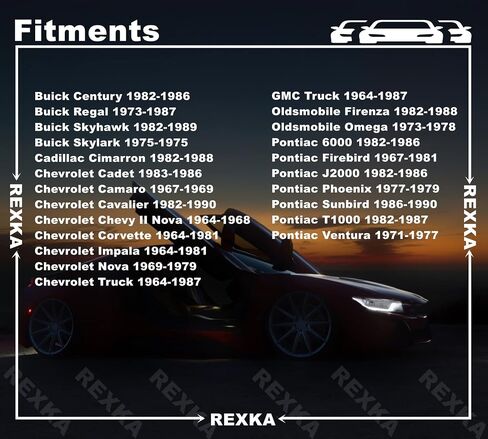 Rexka 15pcs Door Lock Rod Clip for Chevrolet Camaro Corvette Impala Chevy Truck GMC Truck Pontiac Buick GM 4234830 12337868 in Saudi Arabia