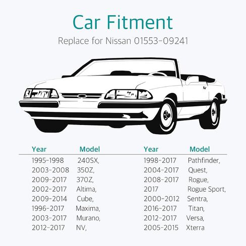 مشابك تثبيت من نوع الدفع من النايلون من لانتي تناسب نيسان 01553-09241 240SX، 350Z، 370Z، ألتيما، كيوب، ماكسيما، مورانو، NV، باثفايندر، كويست، روغ، روغ سبورت، سينترا، تيتان، فيرسا، إكستيرا (30) in Kuwait