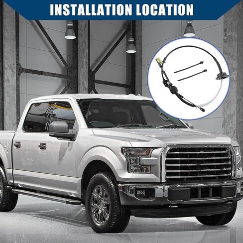 لا. 5L3Z7E395A كابل ناقل الحركة الأوتوماتيكي لـ Ford F150 05-09 W/Console Shift for Lincoln Mark LT 06-08 كابل رافعة محدد نطاق التحكم التلقائي / متين / قطعة واحدة in Kuwait