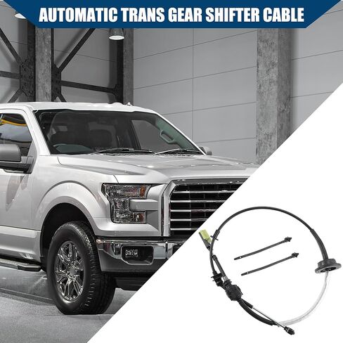 لا. 5L3Z7E395A كابل ناقل الحركة الأوتوماتيكي لـ Ford F150 05-09 W/Console Shift for Lincoln Mark LT 06-08 كابل رافعة محدد نطاق التحكم التلقائي / متين / قطعة واحدة in Kuwait
