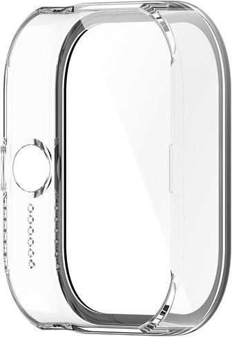 متوافق مع حافظة CMF Watch Pro (D395) وغطاء واقٍ وواقي شاشة بديل مع زجاج مقوى PC لملحقات CMF Watch Pro (أسود) in Kuwait