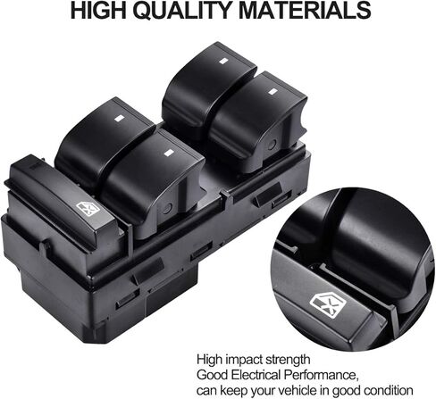 مفتاح نافذة رئيسي لجانب السائق لـ GMC Acadia 2007-2016 استبدال #20945224 901990 in Kuwait