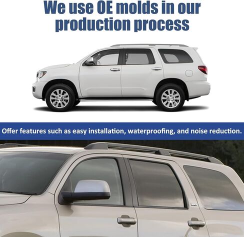 4Pcs Weatherstrip,Window Moulding Trim Seal Belt Compatible with Honda Accord 2003-2007,Replace# 72950-SDA-A01 72910-SDA-A01 72910-SDA-A01 72950-SDA-A01 in Kuwait