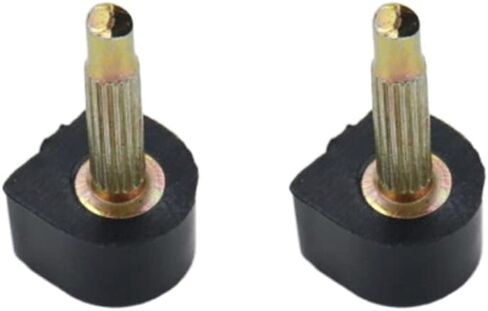 15 Pairs High Heel Tips Shoes Replacement Caps High Heel Repair Tool,3mm Nail Diameter，U-Shape Dowels Repair Tips Pin in 5 Different Size, 8/9/10/11/12mm, Black in Saudi Arabia