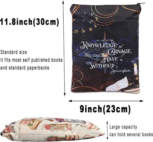 غلاف كتاب الهلال، هدايا معجبي سارة، غلاف الإشارة المرجعية، المعرفة هي المذبحة، احصل عليها دون التضحية، أغلفة كتب سارة، واقي الكتب (المعرفة هي) in Kuwait