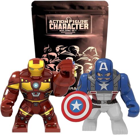 VENQM vs Spider Man 3 Inches Tall Large Action Figure Toy Playset - 2pcs | Compatible with Major Building Block Brands | Great Gift for Kids Toddler Preschool in Kuwait