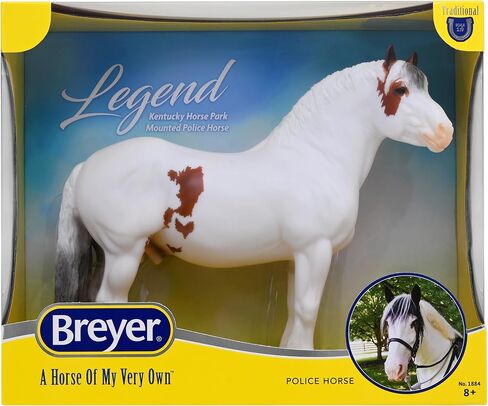 Breyer Horses Traditional Series | Legend | Kentucky Horse Park Mounted Police Horse | Horse Figurine | 11.25" L x 9" H | Model #1884 in Saudi Arabia