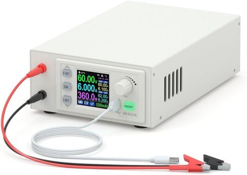 Digital Control RK6006-C 60V 6A 4 Digit Adjustable AC to DC Lab Bench Power Supply Regulator 360W in Kuwait