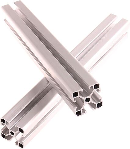 2PCS 1000mm 4040 Aluminum Profile Extrusion European Standard Anodized Linear Rail CNC 3D Printer Parts for 3D Printer and CNC DIY Laser Engraving Machine in Saudi Arabia