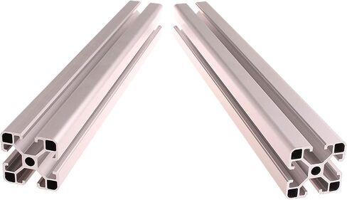 2PCS 1000mm 4040 Aluminum Profile Extrusion European Standard Anodized Linear Rail CNC 3D Printer Parts for 3D Printer and CNC DIY Laser Engraving Machine in Saudi Arabia