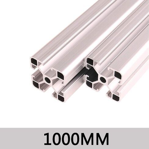 2PCS 1000mm 4040 Aluminum Profile Extrusion European Standard Anodized Linear Rail CNC 3D Printer Parts for 3D Printer and CNC DIY Laser Engraving Machine in Saudi Arabia