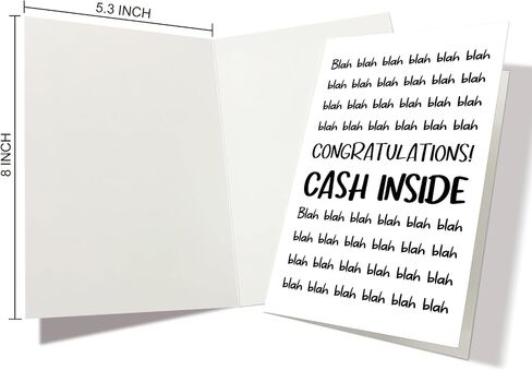 Nchigedy Cute Graduation Card for Her Him, High School or College Graduation Card, Medical Student or Nursing School Grad Gift in Saudi Arabia