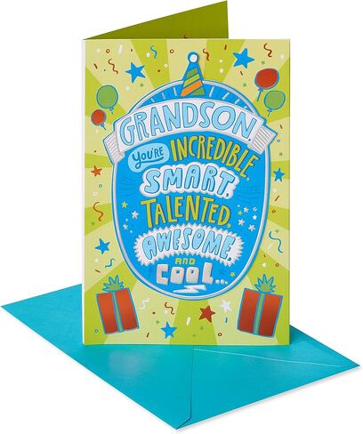 American Greetings Birthday Card for Grandson (Bragging About You) in Kuwait