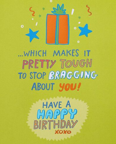 American Greetings Birthday Card for Grandson (Bragging About You) in Kuwait