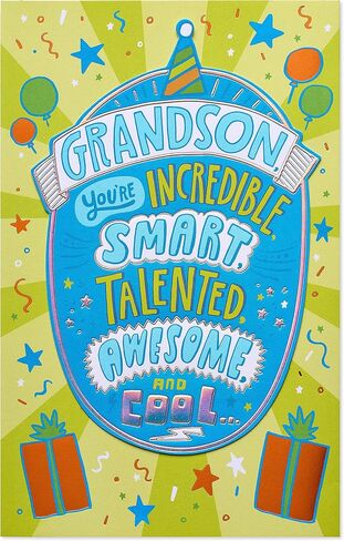 American Greetings Birthday Card for Grandson (Bragging About You) in Kuwait
