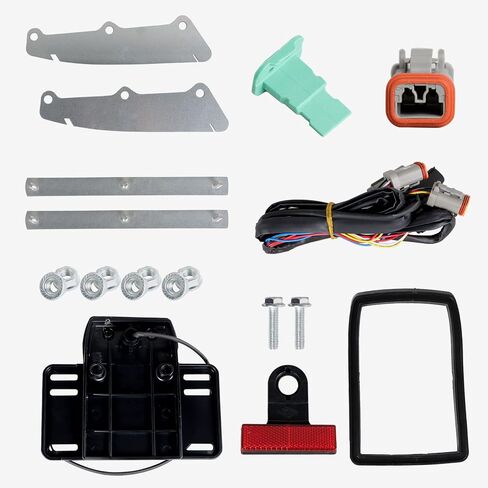 LED Rear Fender System Replacement for Touring Electra Street Glide Road King Road Glide 2014-2022 CVO Style Rear Fender Kit Black in Saudi Arabia