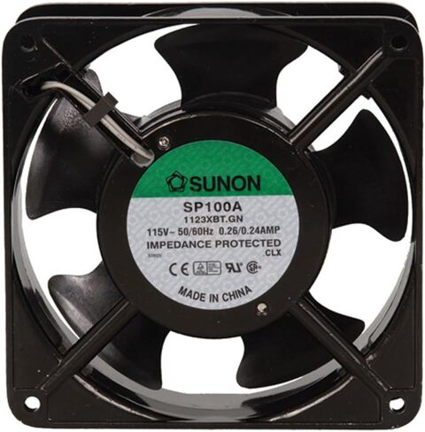 SUNON SP100A-1123XBT-R AC Fan Ball 117 CFM 50dB Flange Mount, 115V, 60Hz, 0.24 Amp, 20W, 3150 RPM, 1.5" - 102884 in Kuwait
