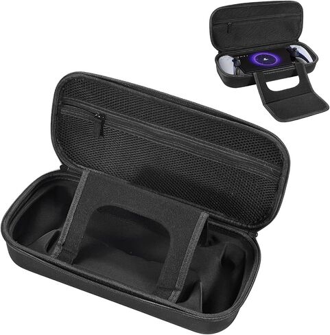 Gomilia Portable Hard Carrying Shell Case for Playstation Portal Remote Play with Built-in Prop Stand Function, Box ONLY. (Black) in Saudi Arabia