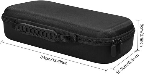 Gomilia Portable Hard Carrying Shell Case for Playstation Portal Remote Play with Built-in Prop Stand Function, Box ONLY. (Black) in Saudi Arabia