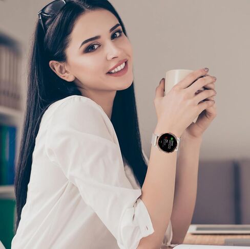 Silicone Watch Bands for Garmin Vivoactive 4S / Venu 2S /Venu 3S / Vivomove 3S, Soft Sport 18mm Quick Release Waterproof Replacement Wristband Strap for Garmin Forerunner 255s/255s Music in Kuwait