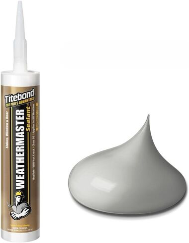 Titebond 46721 WeatherMaster Sealant Cartridge, 10.1 oz., Gray in Saudi Arabia