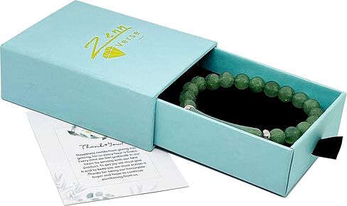 سوار كريستال أفينتورين الأخضر لتخفيف التوتر - سوار كريستال سيترين من الأحجار الكريمة الأصلية لشفاء الثروة والازدهار - سوار استرخاء العقل in Kuwait